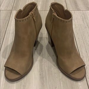 Esprit peep toe boots